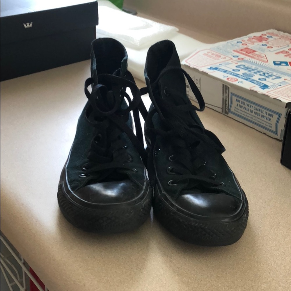 ALL BLACK CONVERSE, OR BEST PRICE